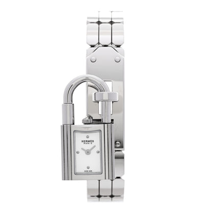 Hermes Stainless Steel 16mm Kelly Quartz Watch 1 of 9