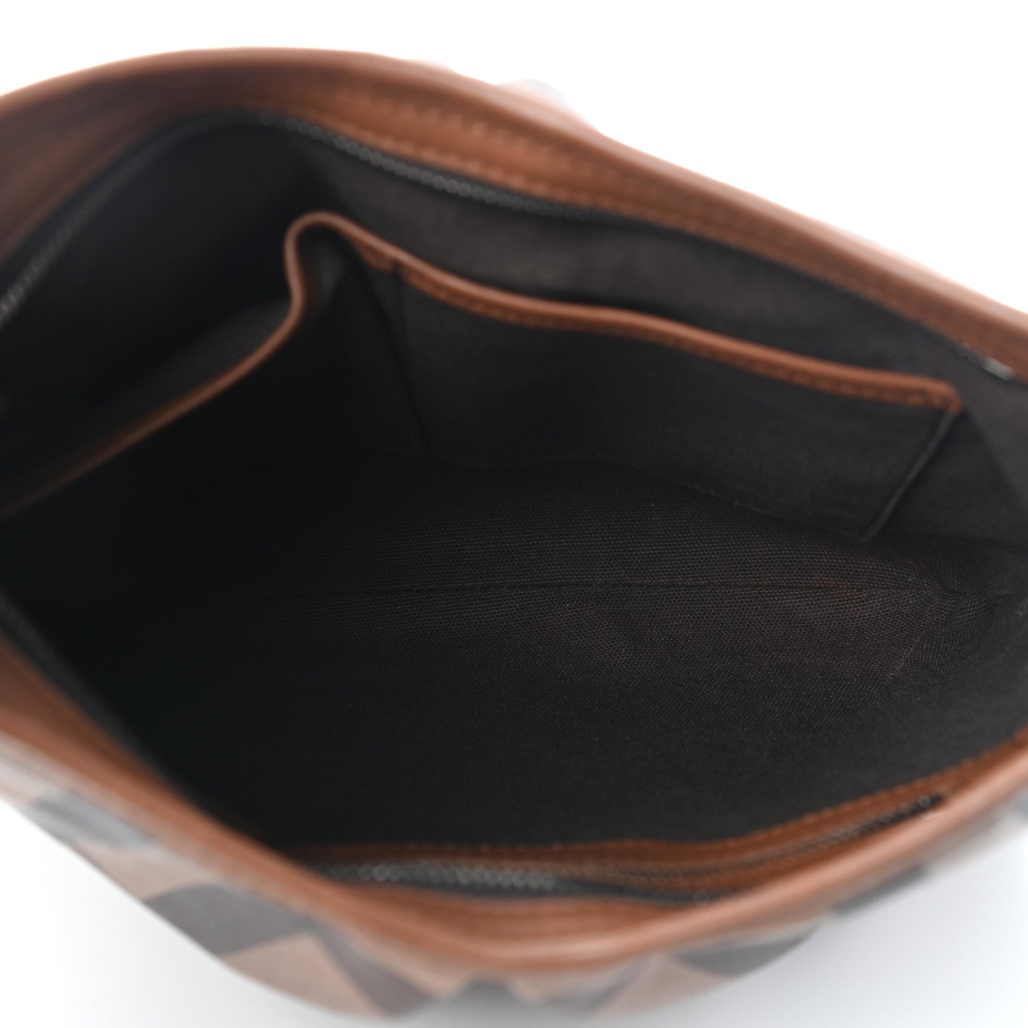 Burberry Smoked Check Hartham Shoulder Bag Brown 7 of 9