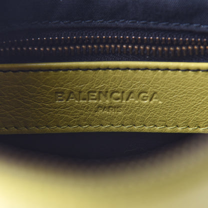 Balenciaga Agneau Classic Hardware Flat Crossbody Jaune Poussin 6 of 9