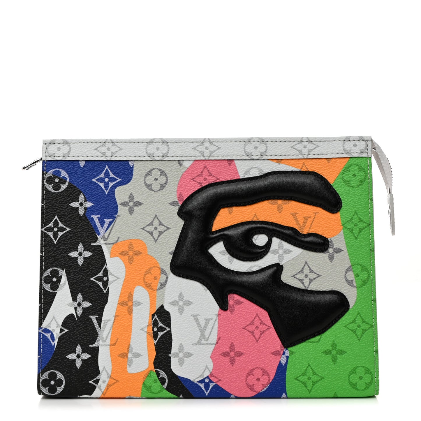Monogram Portrait Pochette Voyage MM Multicolor