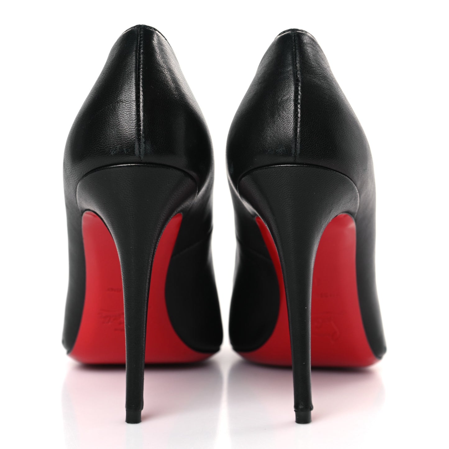 Calfskin Fifi 100 Pumps 38 Black