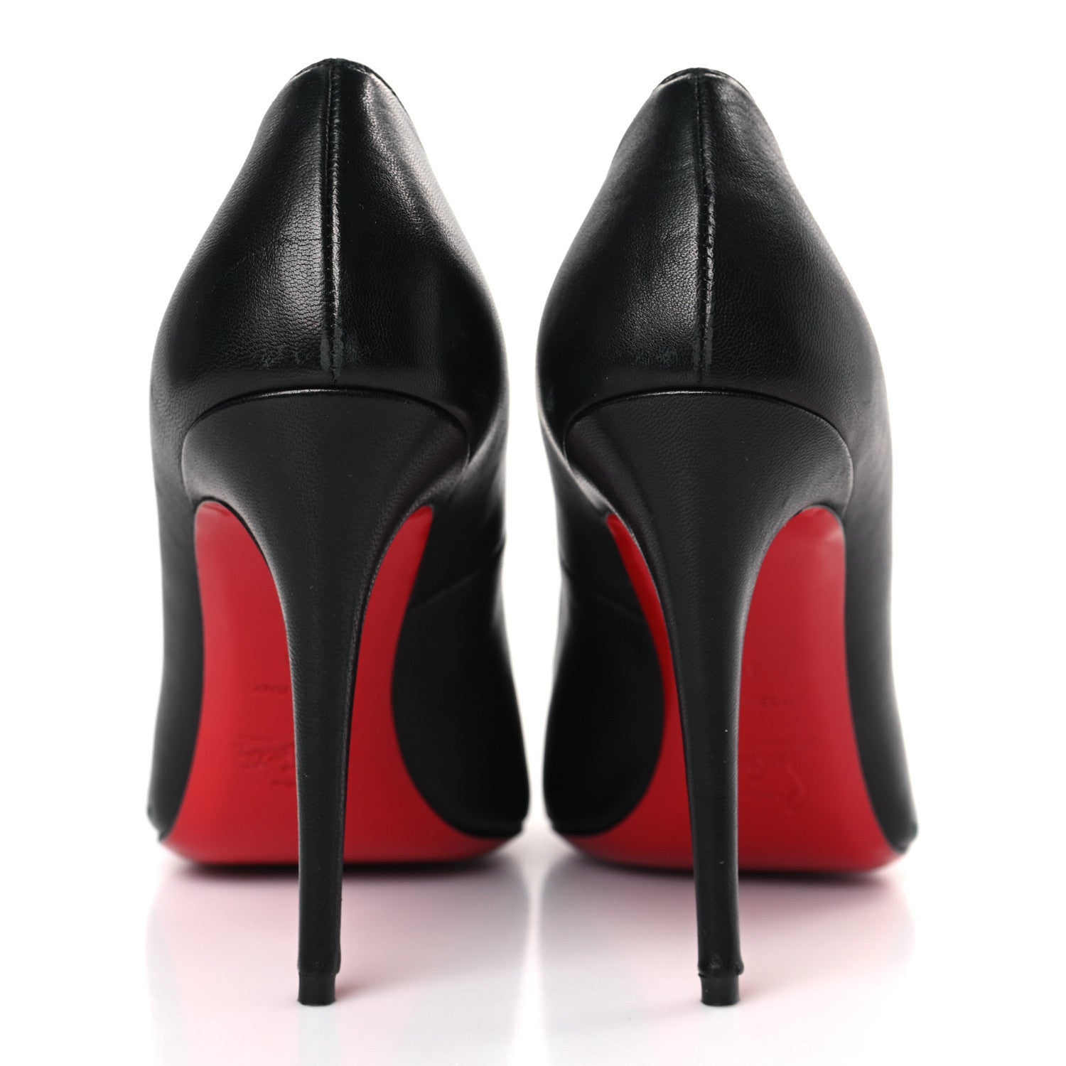 Christian Louboutin Calfskin Fifi 100 Pumps 38 Black 5 of 10