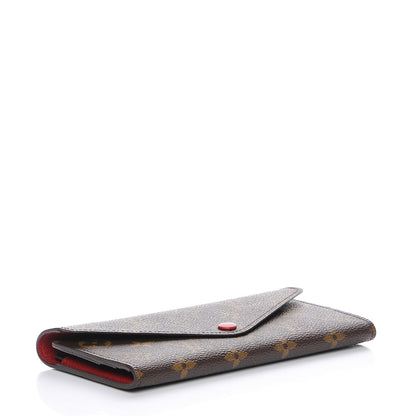 Louis Vuitton Monogram Josephine Wallet Red 4 of 9