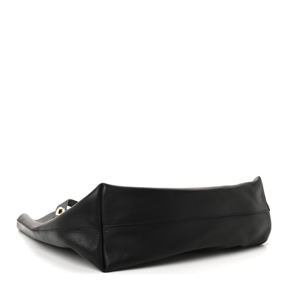 Balenciaga Calfskin Pocket Tote Black 4 of 10