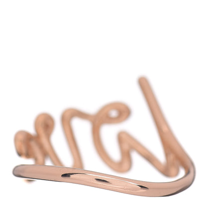 Tiffany 18K Rose Gold Paloma's Graffiti Love Ring 50 5.5 3 of 4