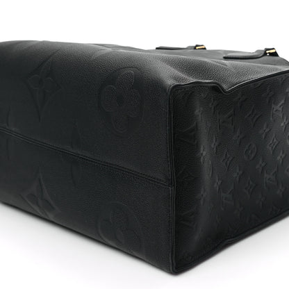 Louis Vuitton Empreinte Monogram Giant Onthego GM Black 10 of 10