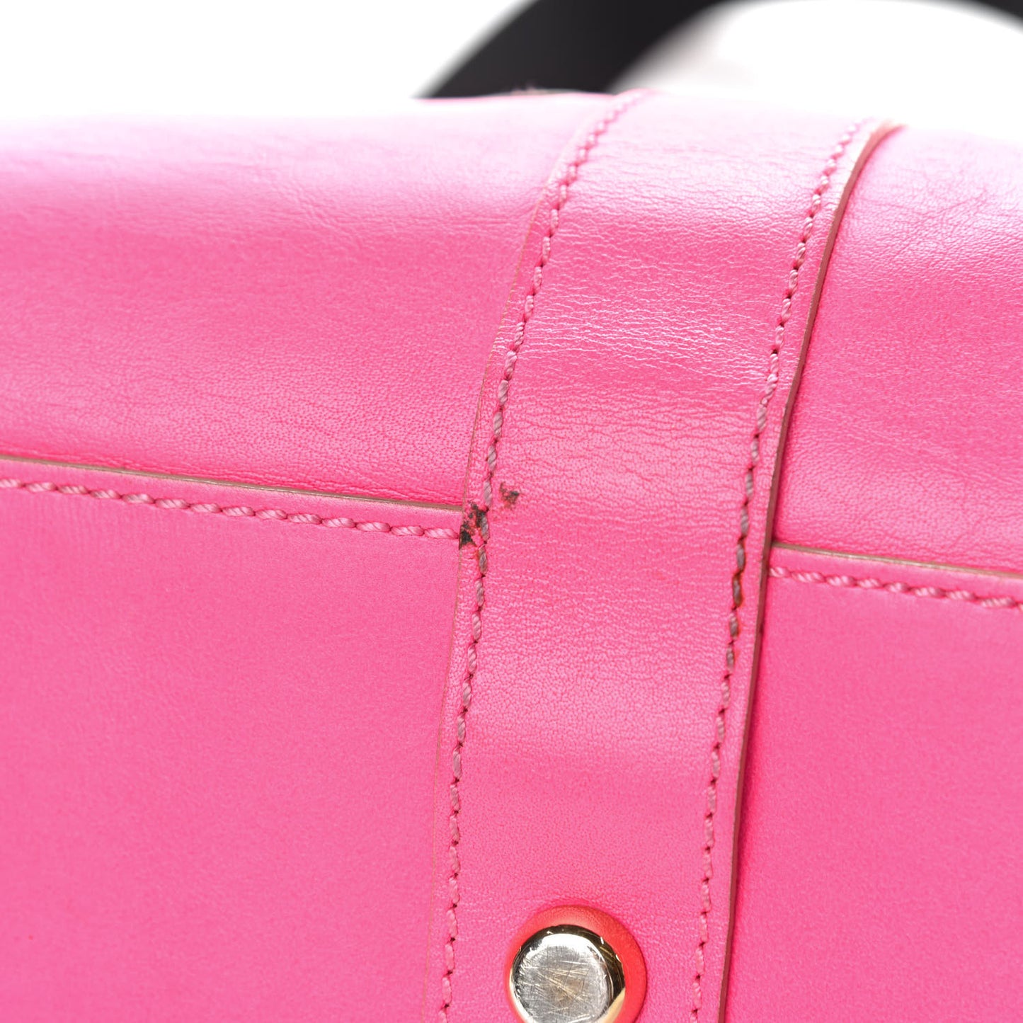 Calfskin Venetia Satchel Pink