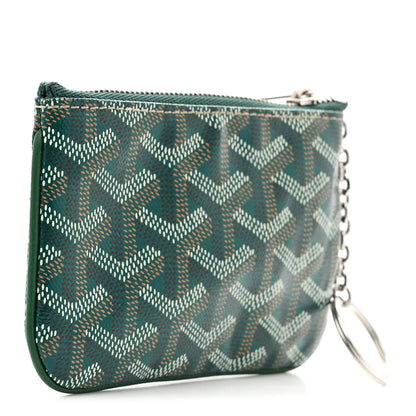 Goyard Goyardine Nano Senat Key Pouch Green 3 of 7