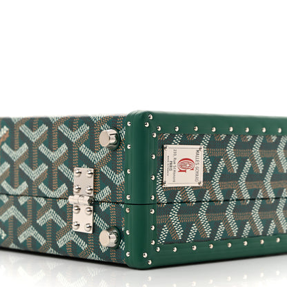 Goyard Goyardine Grand Hotel Trunk Bag Green 11 of 12