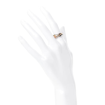 Cartier 18K Pink Yellow White Gold Classic Les Must De Cartier Trinity Ring 51 5.75 2 of 4