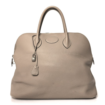 Hermes Taurillon Clemence Bolide 45 Gris Tourterelle 1 of 15