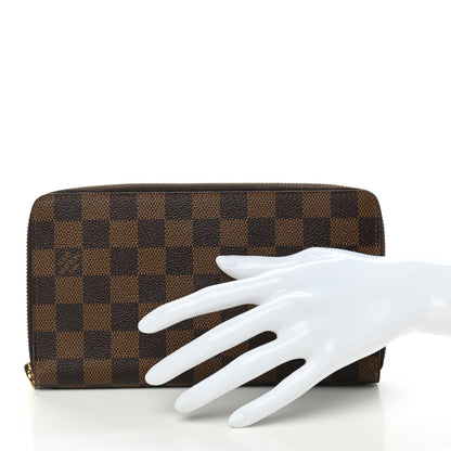 Louis Vuitton Damier Ebene Zippy Organizer Wallet 2 of 7