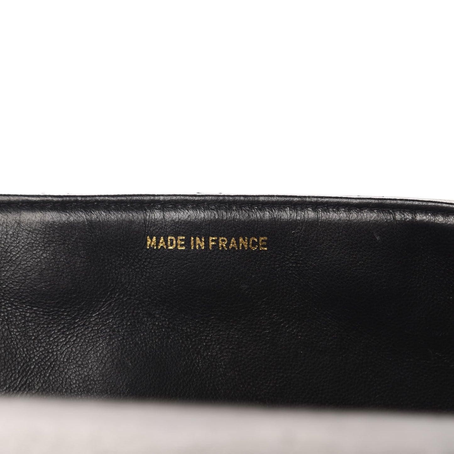 Lambskin Quilted Jumbo Single Flap Black