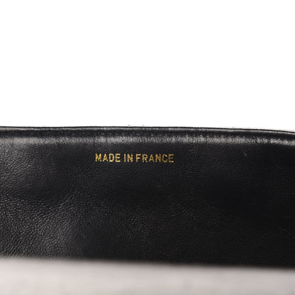 Chanel Lambskin Quilted Jumbo Single Flap Black 9 of 11