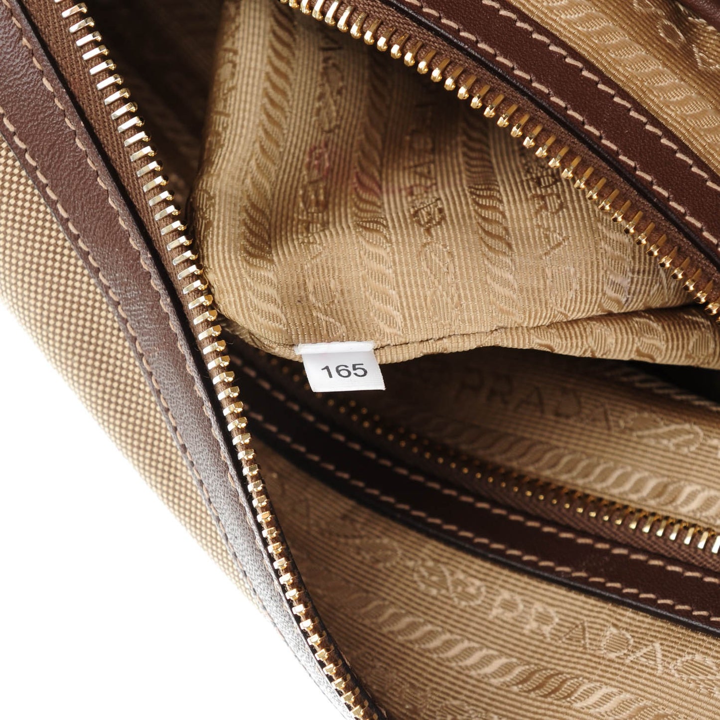 Jacquard Logo Tote Corda Bruciato
