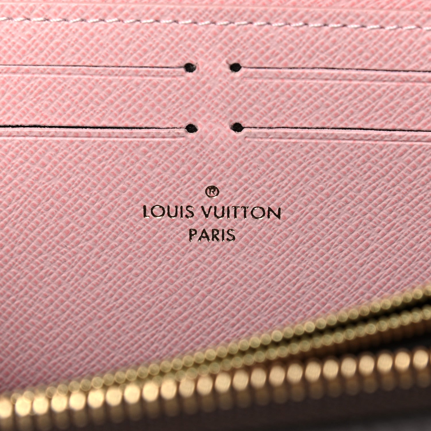 Louis Vuitton Monogram Clemence Wallet Rose Ballerine 6 of 7