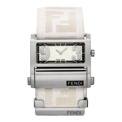 Fendi Stainless Steel Fabric 38mm 1120L Quartz Watch 1 of 5