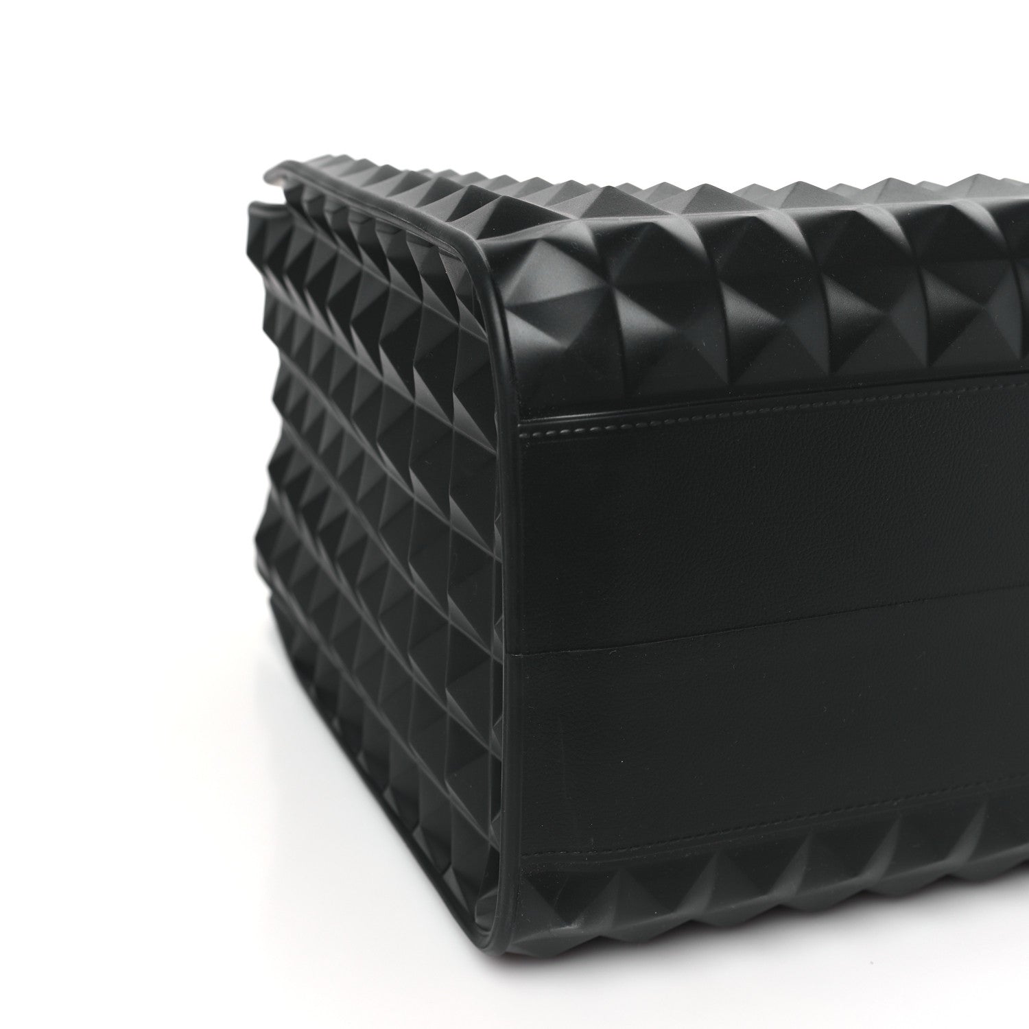 Valentino Garavani Rubber Le Troisieme Tote Black 7 of 8