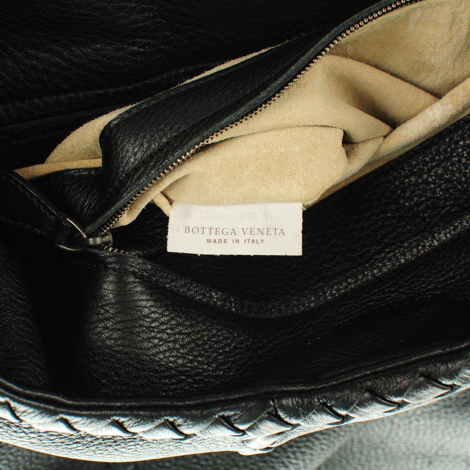 Bottega Veneta Cervo Deerskin Large Hobo Nero Black 7 of 8