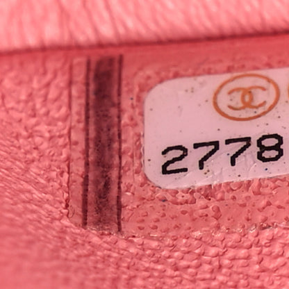 Chanel Lambskin Quilted Mini Rectangular Flap Pink 7 of 13