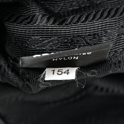 Prada Re-Nylon Saffiano Shoulder Bag Black 8 of 11
