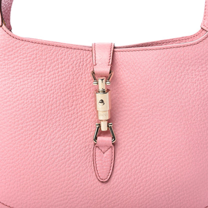 Gucci Calfskin Small Jackie O Hobo Pink 10 of 10