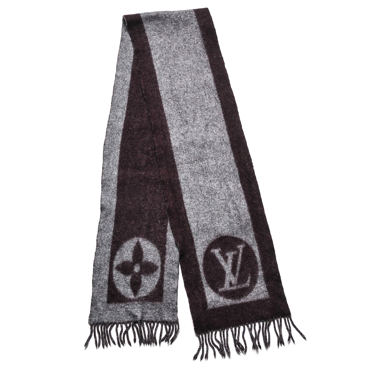 Louis Vuitton Lambswool Angora Cardiff Scarf 1 of 5