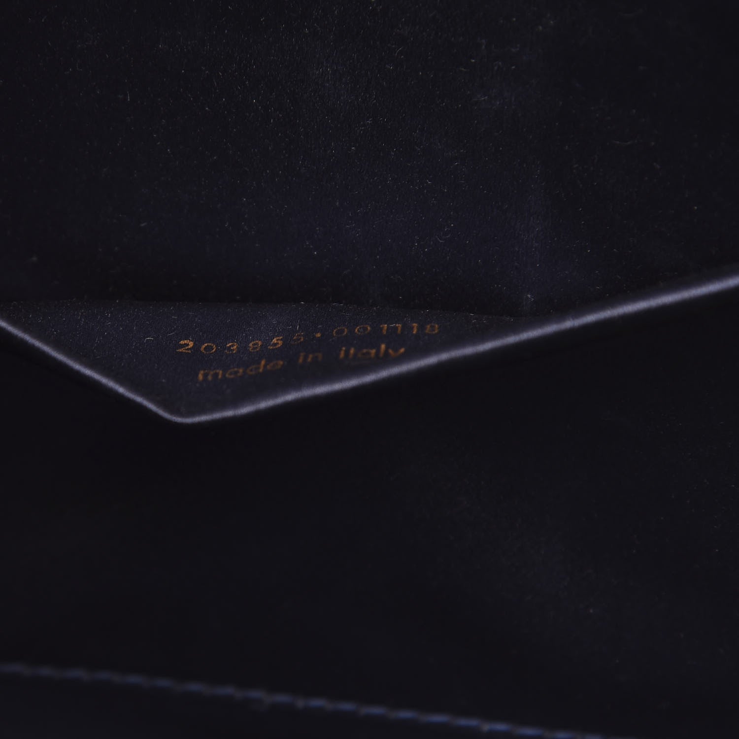 Saint Laurent Textured Patent Monogram Large Belle De Jour Clutch Royal Blue 6 of 7