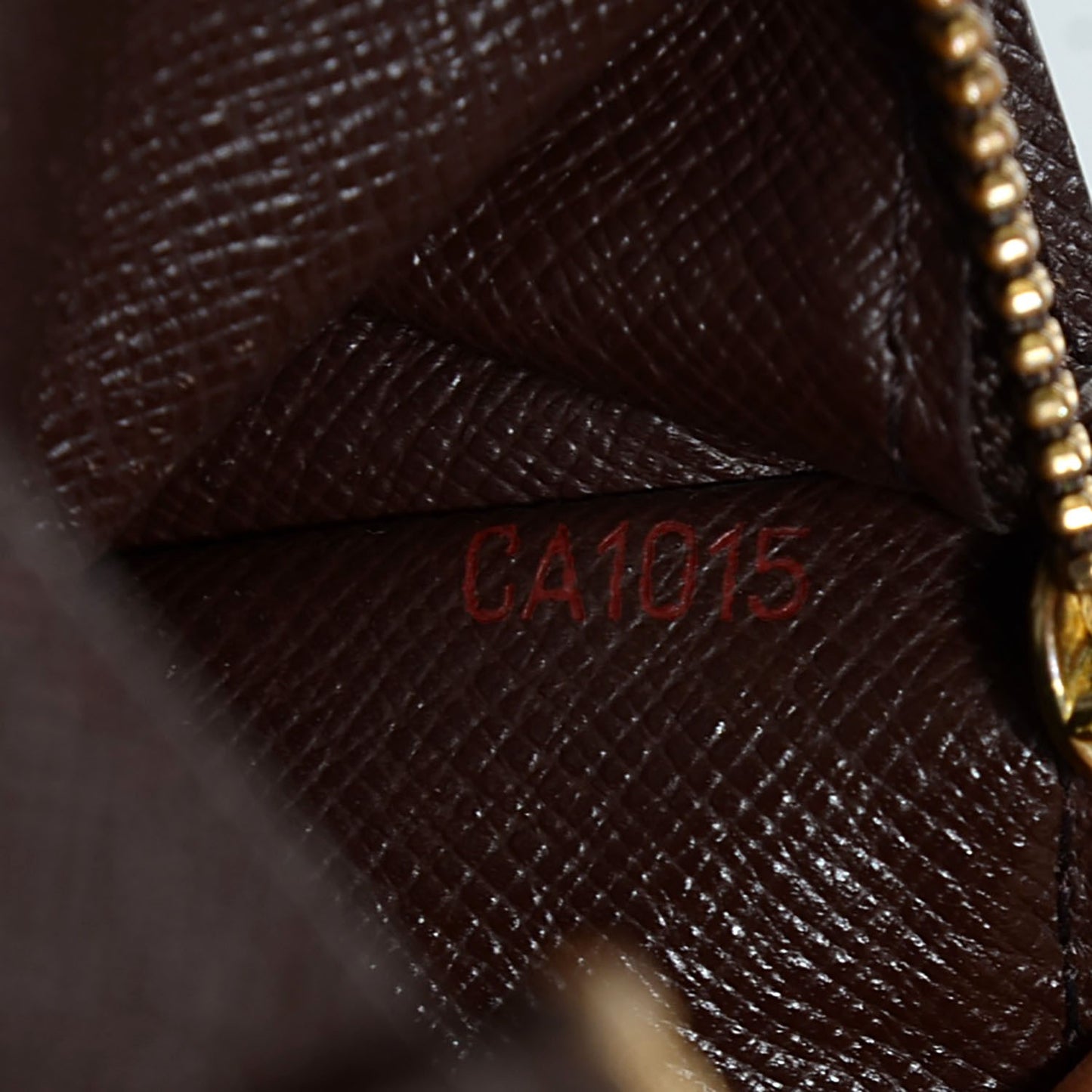 Damier Ebene Sarah Wallet
