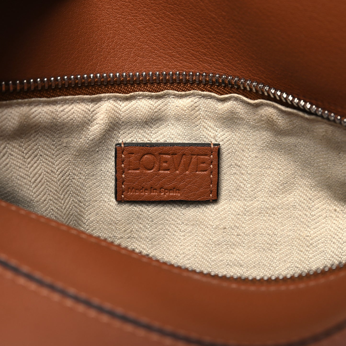 Calfskin Medium Puzzle Bag Tan
