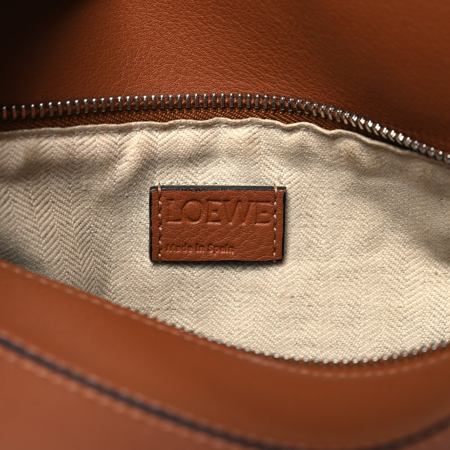 Loewe Calfskin Medium Puzzle Bag Tan 6 of 10