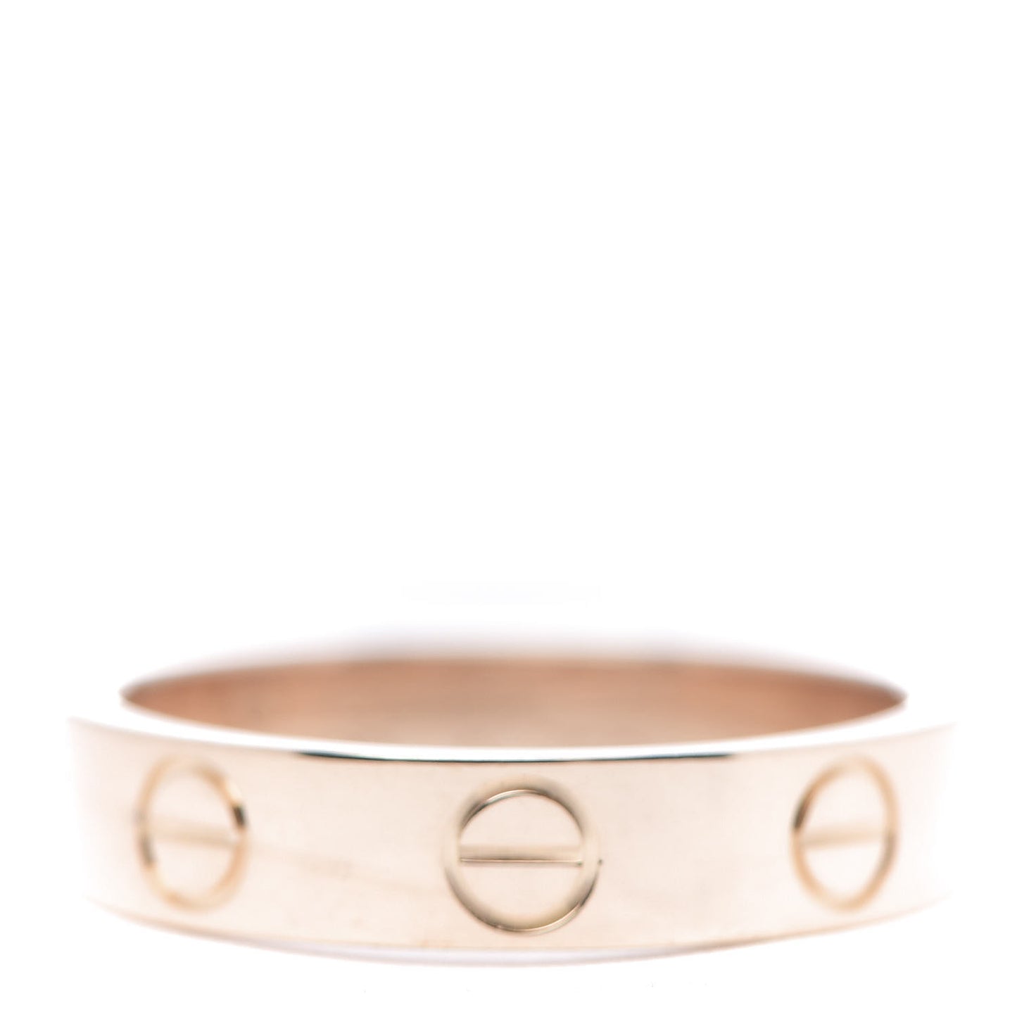 18K Pink Gold 3.5mm LOVE Wedding Band Ring 47 4