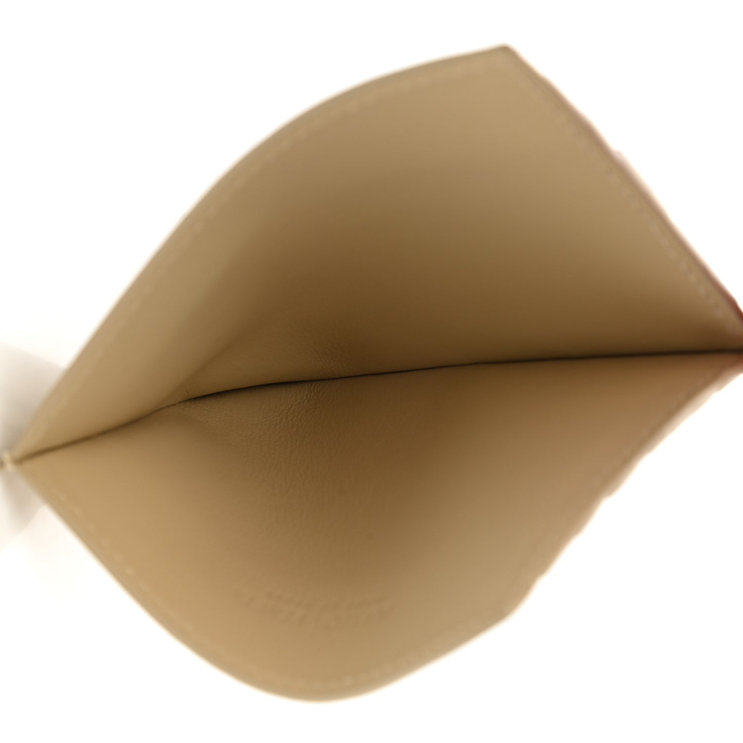 Nappa Intrecciato Card Holder Banane