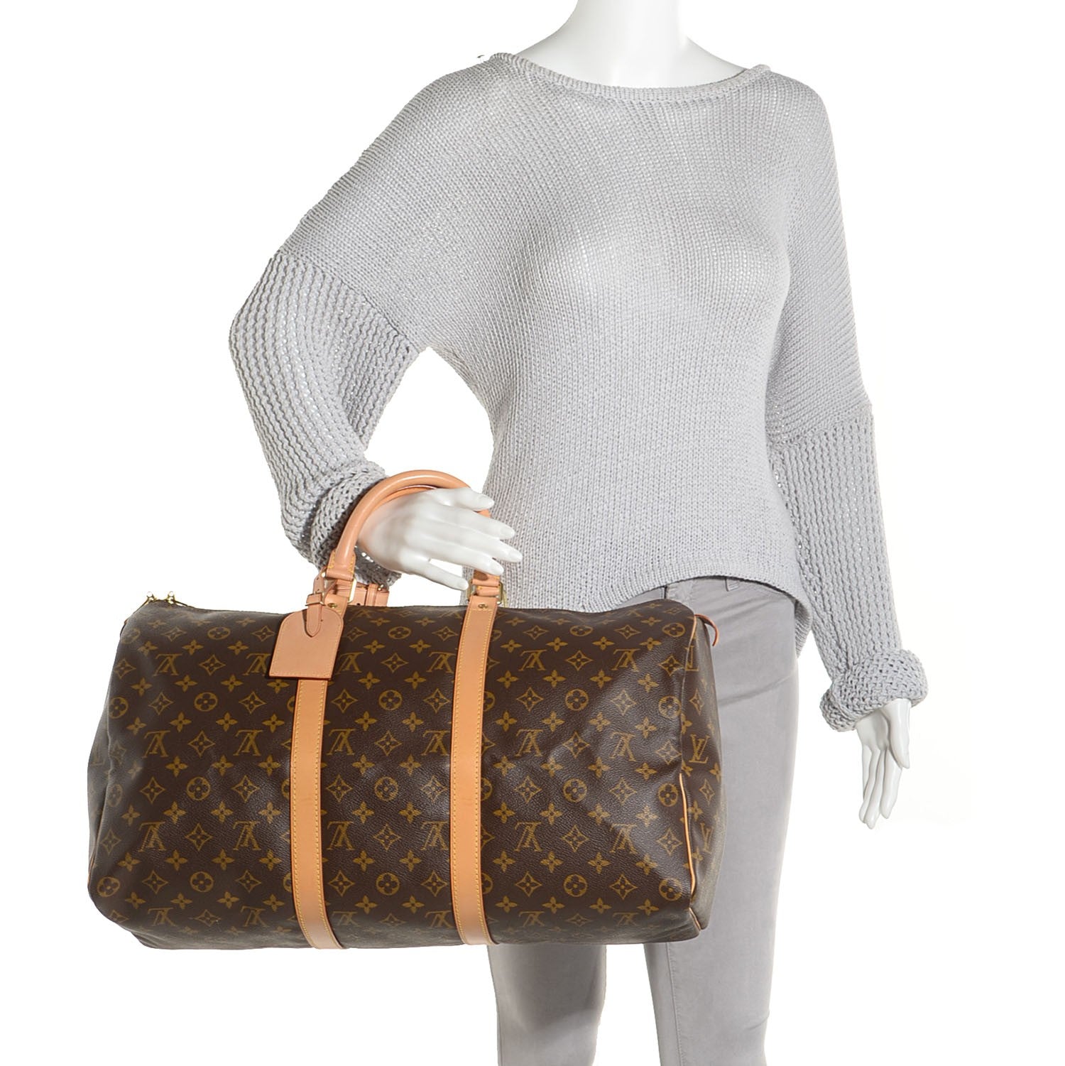 Louis Vuitton Monogram Keepall 50 2 of 9