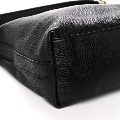 Gucci Pebbled Calfskin Small Miss GG Hobo Black 8 of 9
