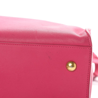 Saint Laurent Calfskin Small Classic Y Cabas Fuchsia 13 of 22
