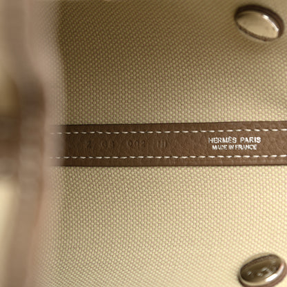 Hermes Toile H Negonda Garden File 28 Etoupe 7 of 16