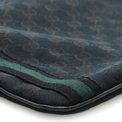Gucci Monogram Web Jolicoeur Charms Messenger Bag Black 7 of 8