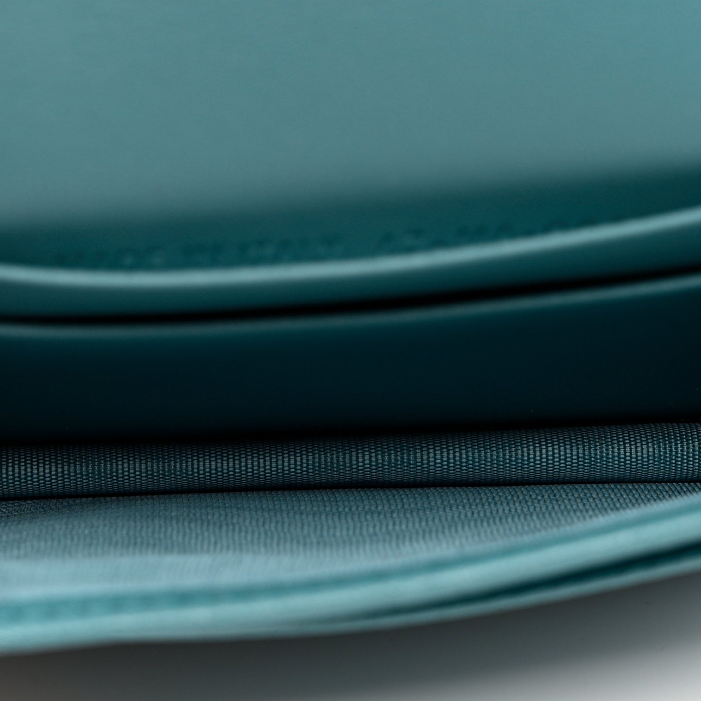 Goatskin Saddle Card Holder Azure Blue