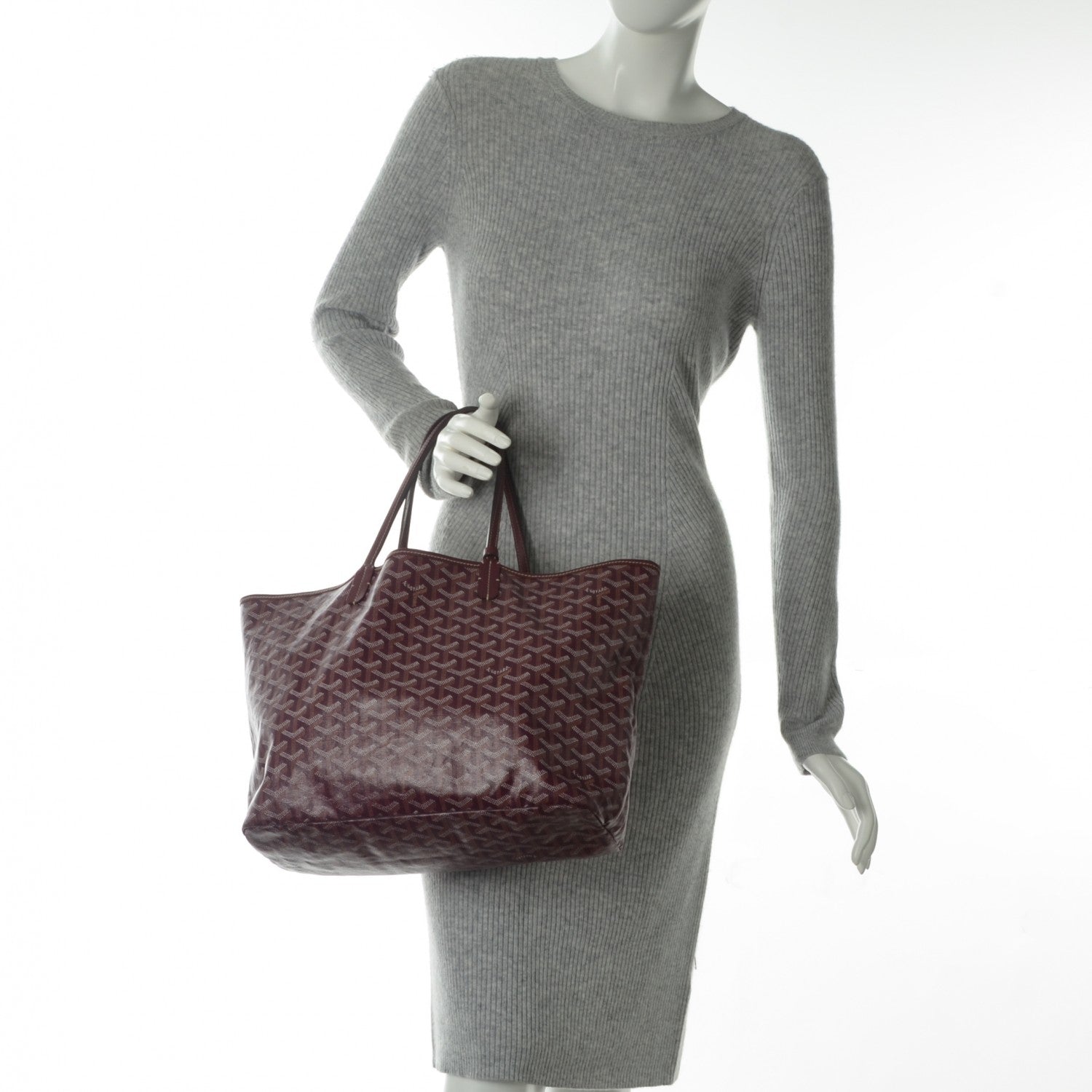Goyard Goyardine Saint Louis PM Bordeaux 2 of 7
