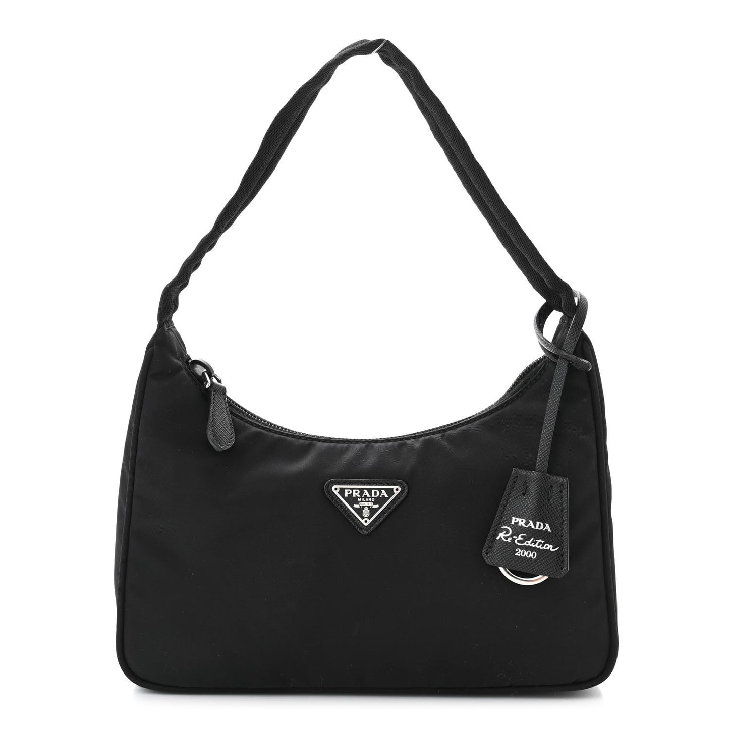 Tessuto Nylon Mini Re-Edition 2000 Bag Black