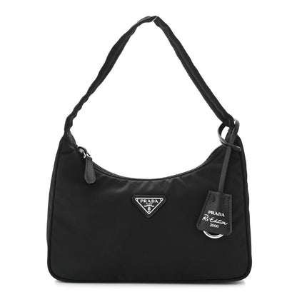 Prada Tessuto Nylon Mini Re-Edition 2000 Bag Black 1 of 11