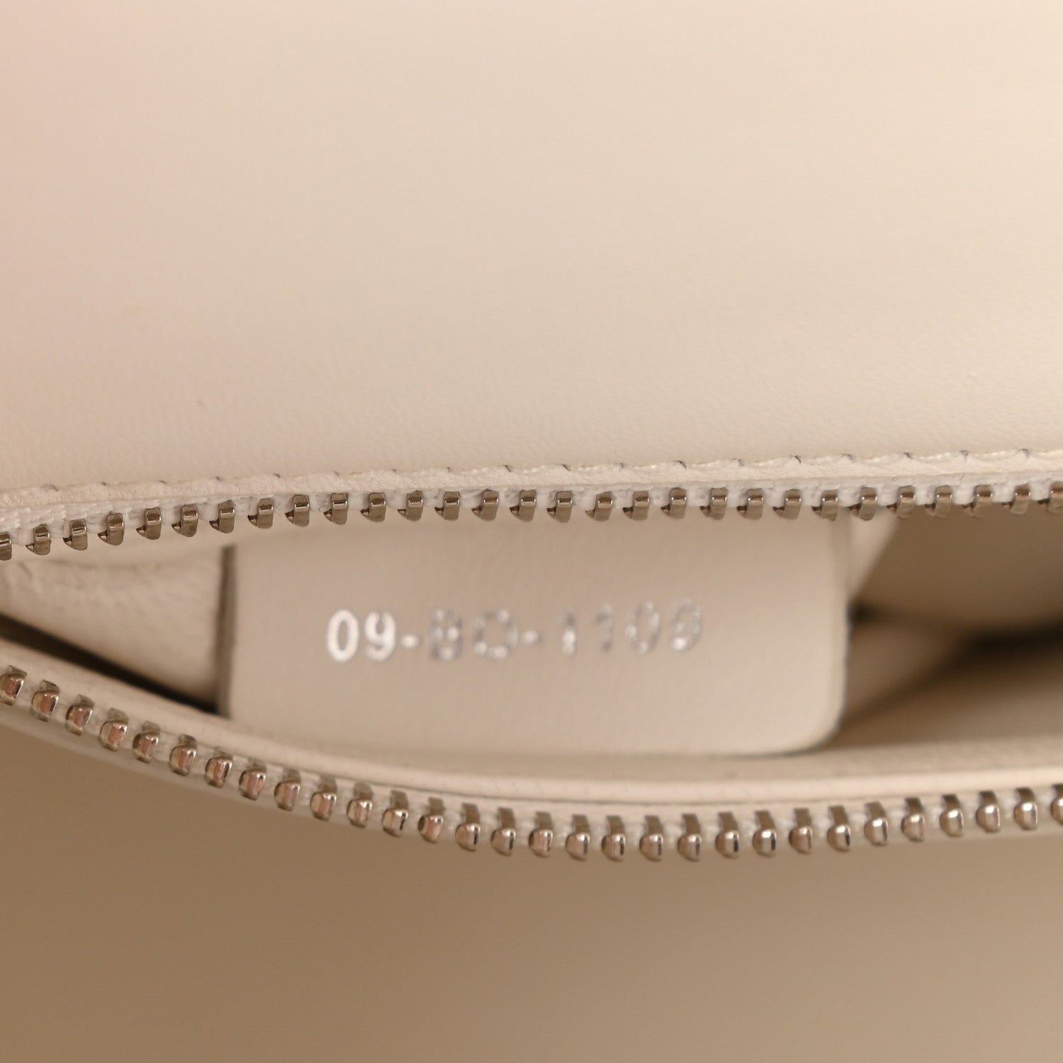 Christian Dior Grained Calfskin 30 Montaigne Chain Flap Bag White 7 of 10
