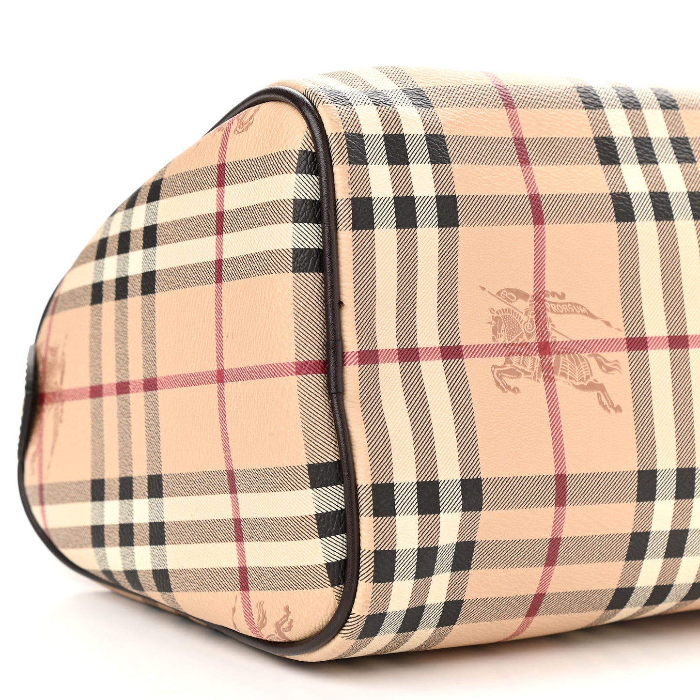 Haymarket Check Small Chester Bowling Bag Chocolate