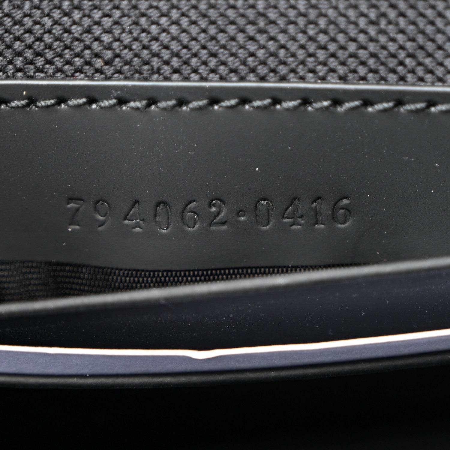 Gucci Rubber Effect Calfskin GG Mini Messenger Bag Black 7 of 10