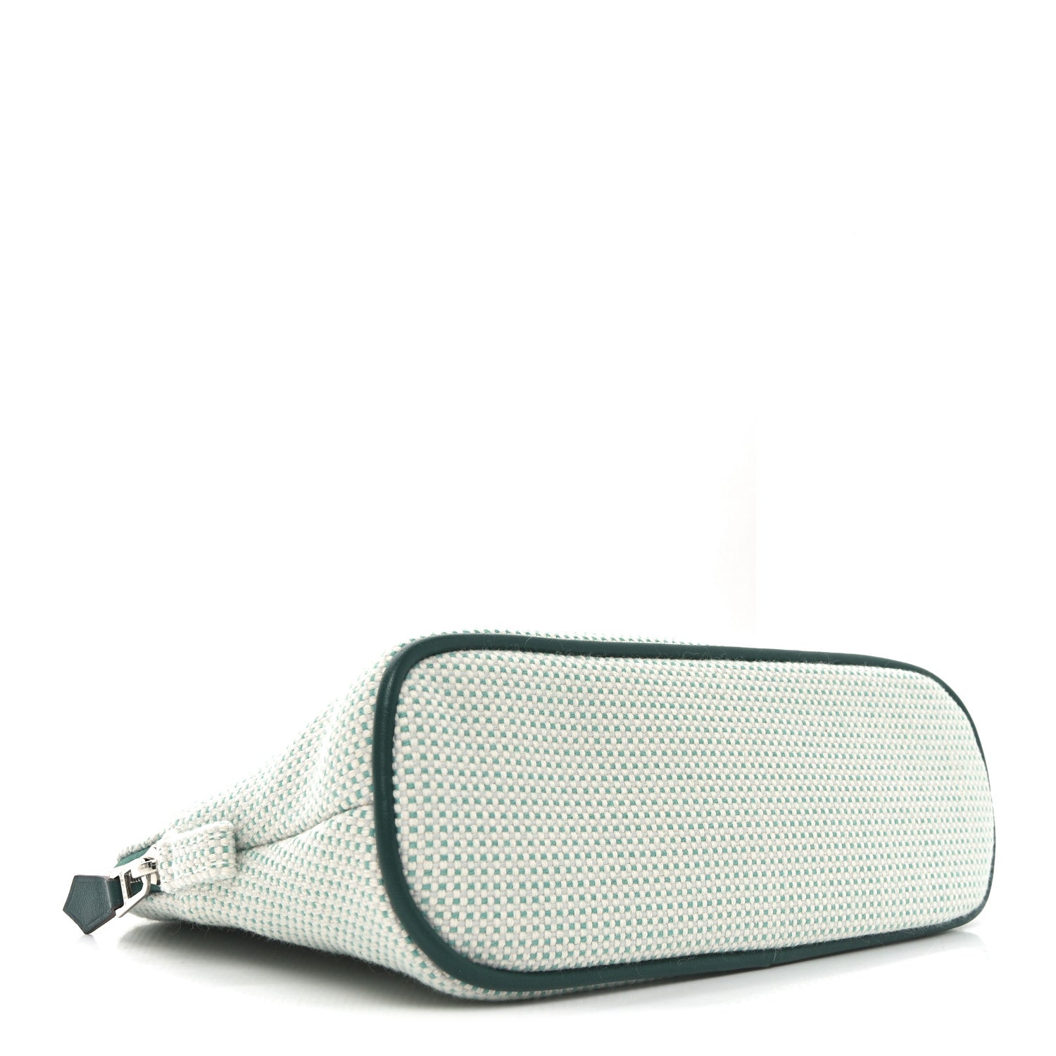 Hermes Cotton Canvas Crazy H Mini Bolide Case Nuage Menthe 4 of 8