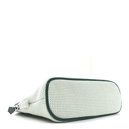 Hermes Cotton Canvas Crazy H Mini Bolide Case Nuage Menthe 4 of 8