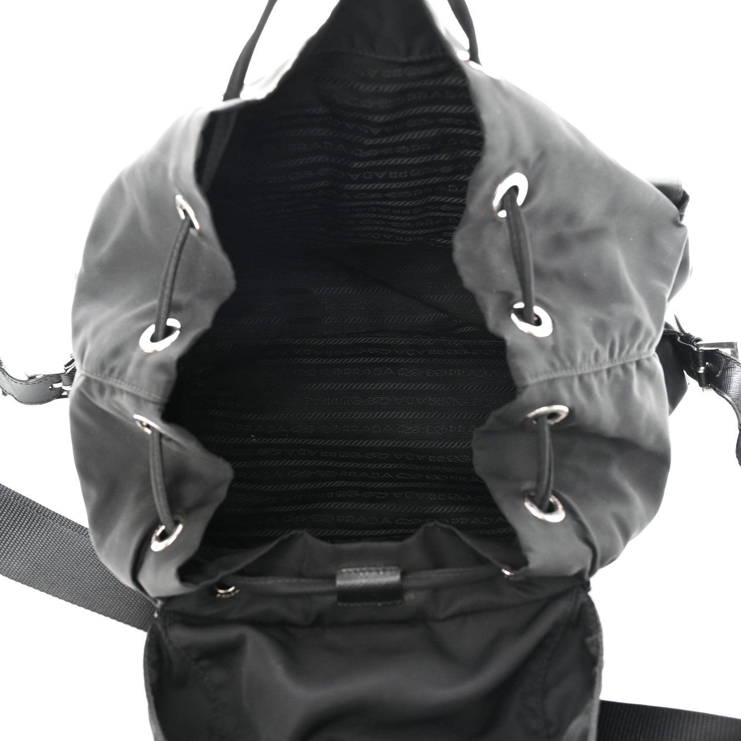 Prada Tessuto Nylon Vela Backpack Black 5 of 12