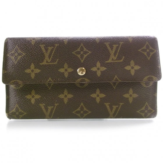 Louis Vuitton Monogram Porte Tresor International Wallet 1 of 8