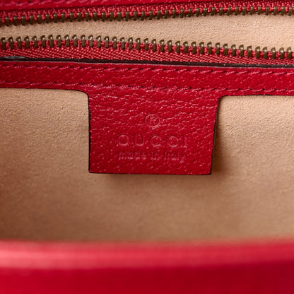 Gucci GG Supreme Monogram Small Queen Margaret Top Handle Bag Red 6 of 12